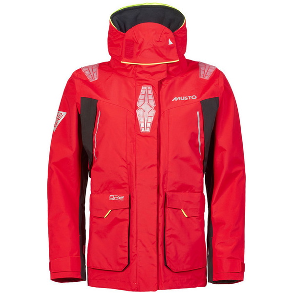 2026 Musto Womens BR2 Offshore Jacket & Trouser 2.0 Sailing Suit 4054182085 - Red
